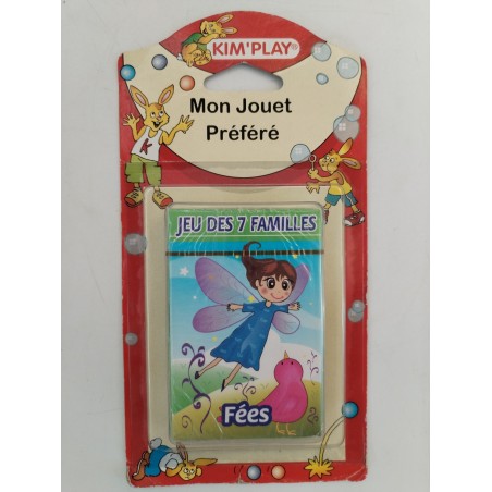 Neuf Jeu Des 7 Familles Fées Kim'play Mon Jouet Préféré Jeux De Société Cartes