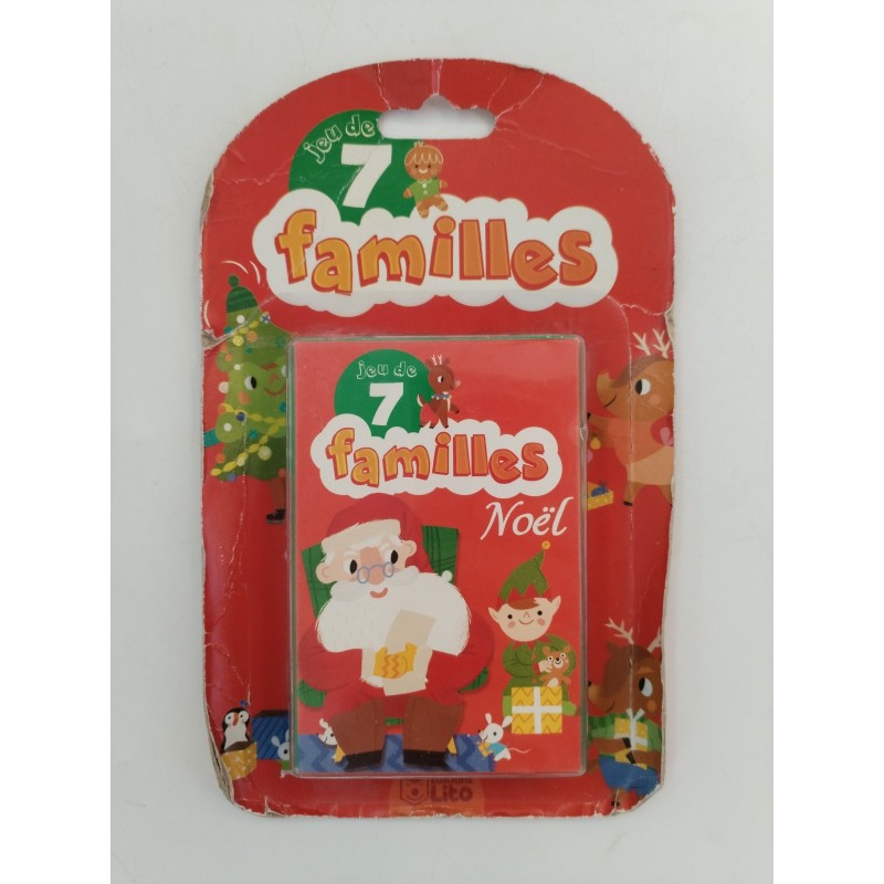 Neuf Jeu De 7 Familles Édition Noël Jeux De Société Cartes Neuf Jeu De 7 Familles Édition Noël Jeux De Société Cartes