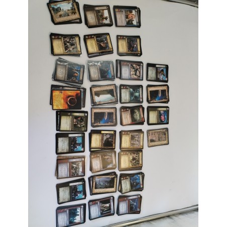 Gros Lot 305 Cartes Française Lord Of The Rings Trading Card Game Seigneur...