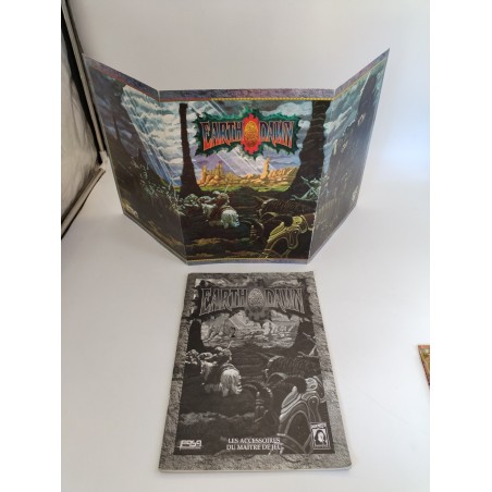 Earth Dawn Descartes Les Accessoires Du Maître Du Jeux Livre Jeu De Rôle Écran 