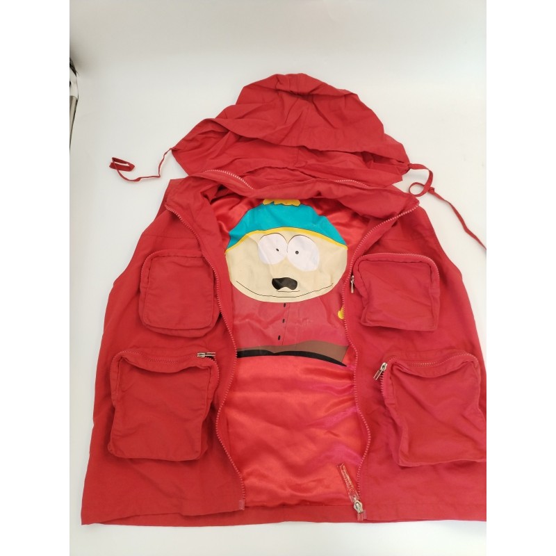 JCDC Castelbaljac X South Park Pluie Veste Imperméable Sans Manches Rouge 40 JCDC Castelbaljac X South Park Pluie Veste Imperméable Sans Manches Rouge 40