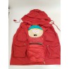 JCDC Castelbaljac X South Park Pluie Veste Imperméable Sans Manches Rouge 40