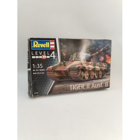 Revell 1:35 Tiger II Ausf. B Henschel Turret Maquette Tank Guerre 03249 Véhicule