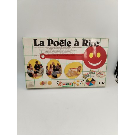 1983 La Poêle A Rire Mako 5 Jeux De Société Jeu Éveil Animations