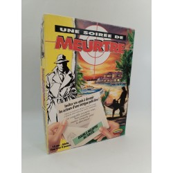 1995 JEUX SPEAR UNE SOIREE DE MEURTRE DOUBLE MEURTRE AU SOLEIL Jeu De Société K7