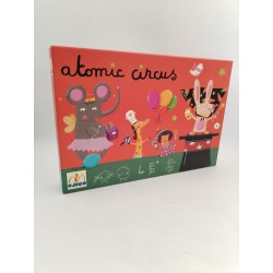 Atomic Circus Djeco Jeux De Société Jeu Game Cirque Animaux Magique Eveil