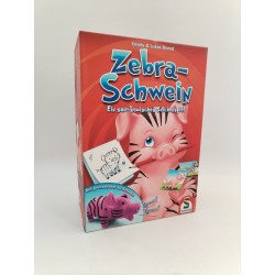 Cochon Zèbre Schmidt Jeux De Société Jeu Zebra Schwein Figurine 3d Groin Sonore 
