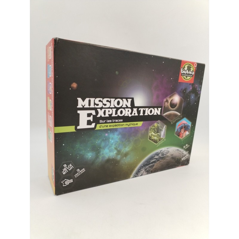 3 Jeux En 1 Bioviva Mission Exploration Jeu De Société Expédition Nature