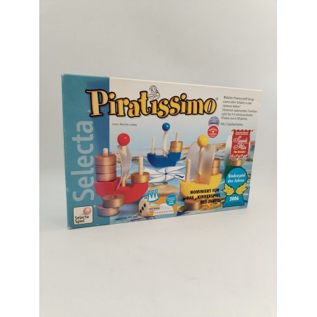 Piratissimo Selecta Spiel Jeux De Société Jeu Spiel Bateau Pirates Bois