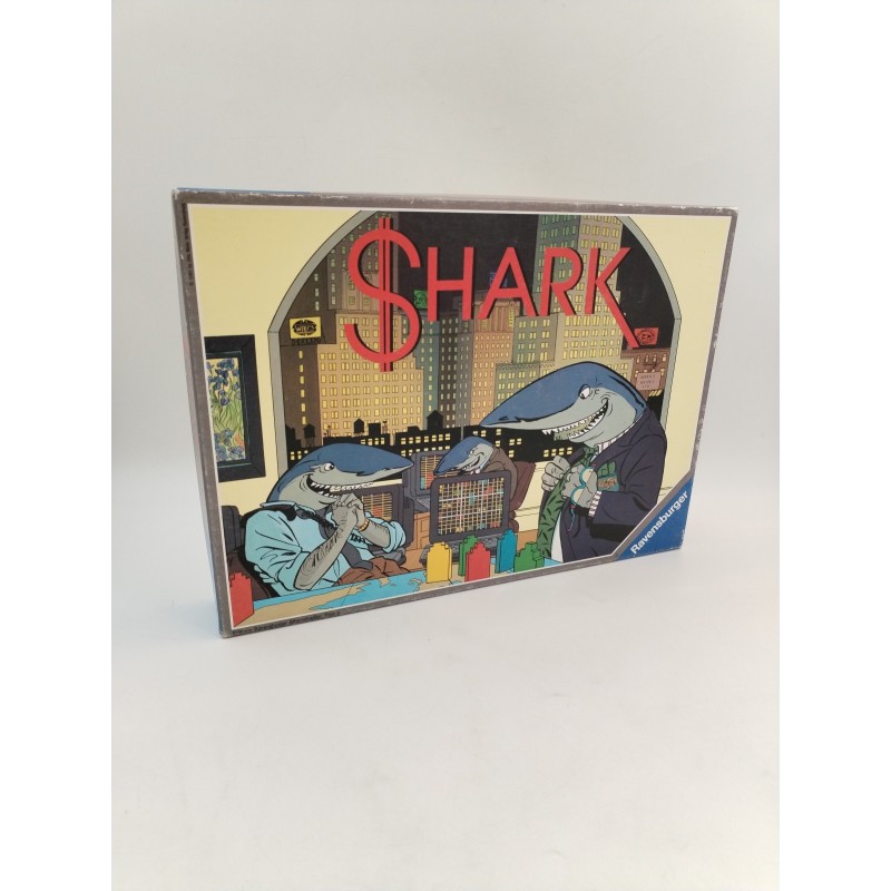 SHARK Cash ou Krach Jeu Ravensburger 1991 Monopoly Requin Finance Jeux Société