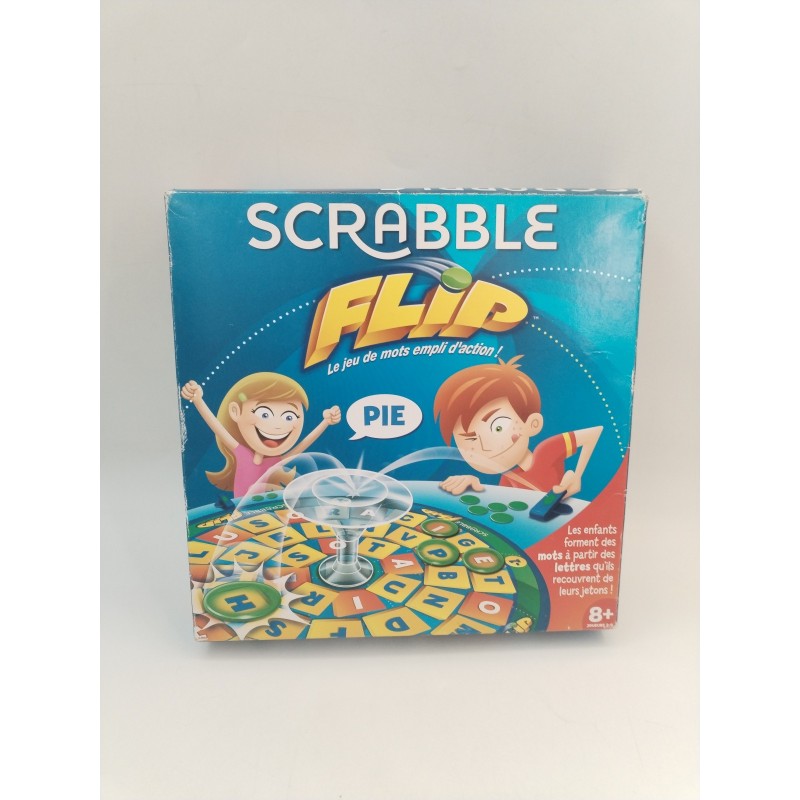 Scrabble Flip Mattel Jeux De Société Jeu De Mots Lettres Enfants