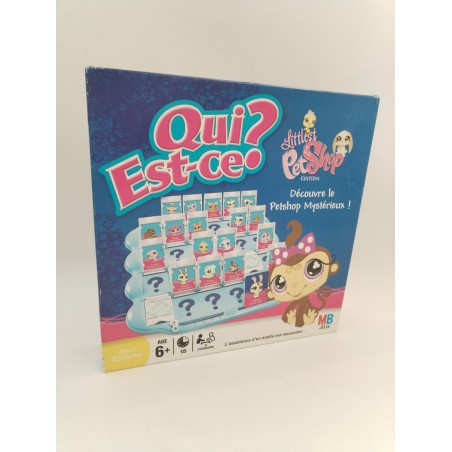 Qui Est Ce ? Édition Littelest Petshop Mb Jeux Est-ce Jeu De Société Pet Shop