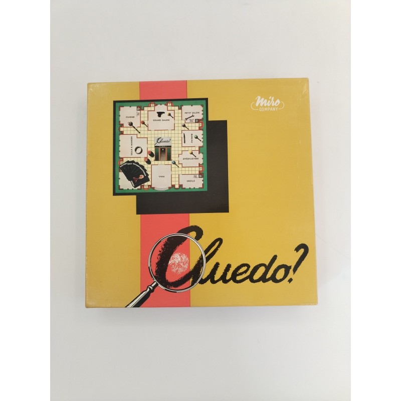 1951 Cluedo Miro Company Jeux De Société Enquête Colonel Moutarde Jeu Detective 