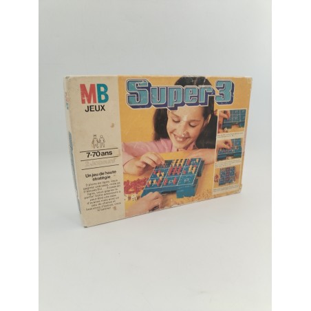 1978 Super 3 Mb Jeux Jeu De Société Relief Puissance 4 Stratégie Go 