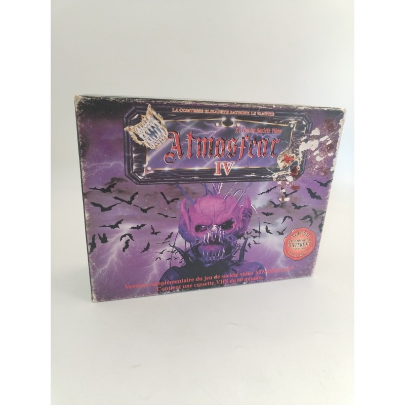 Atmosfear IV 4 Jeux De Société Vidéo VHS Jeu Complémentaire Extension Habourdin