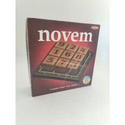 Novem Tactic Jeux De société Jeu Bois Sudoku Plateau Calcul Tactique