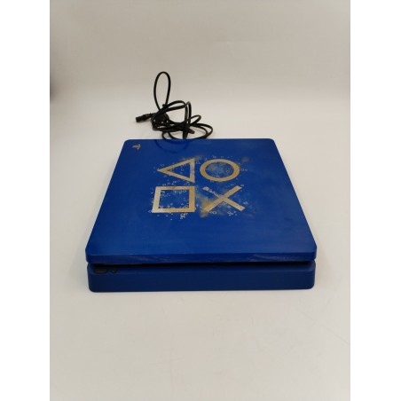 Ps4 PlayStation 4 Sony Édition Days Of Play Console Jeux Vidéo Jeu Game Bleu Or