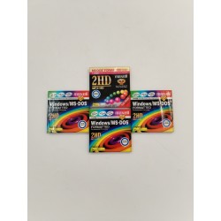 Lot X4 Maxell MS-DOS Formatted 2HD Mf2 Hd Windows 1.44 Mb Ibm PC At Compatibles