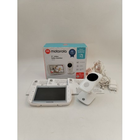 Motorola MBP485 Baby 5" Vidéo Monitor Camera Power Cables Moniteur Bébé 