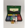 Coffret Cuir Luxe jeu de cartes LE TANNEUR Népal jetons mallette Jeux bridge
