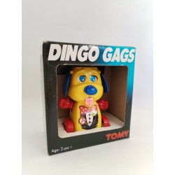Dingo Gags Tomy Doggone Dog Cocker Coquin Doggigag Wheels Jouet Vintage Bigfun
