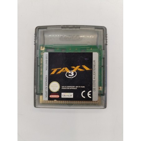 jeu vidéo VF Nintendo gameboy game boy FR color taxi 3 Jeux Ubisoft 