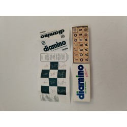Jeux En Bois Vintage Diamino Jeu De Lettre tuile Edition Gay-Play Jeux Société