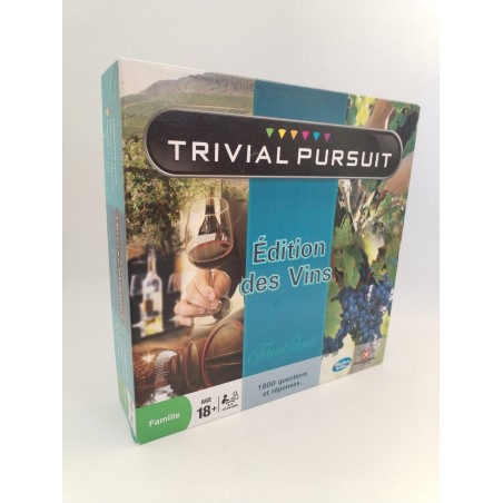 Trivial Pursuit Édition Des Vins Hasbro Winning Moves Jeux De Société Jeu Vin...