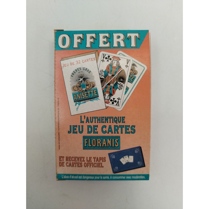 Neuf Ancien Jeu De Cartes Floranis Anisette Pub Publicité Jeux De Société Carte Neuf Ancien Jeu De Cartes Floranis Anisette Pub Publicité Jeux De Société Carte