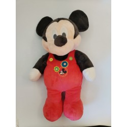 Grande Peluche Mickey Disney 60 CMS Doudou Souris Mouse Très Bon État 