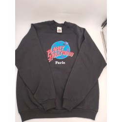 Planet Hollywood Paris Sweat XL Noir Vintage Excellent État