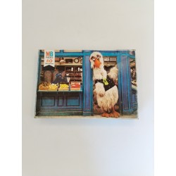 1978 Mb Jeux Puzzle 1 Rue Sésame 60 Pieces Jeu Vintage Ancien Puzzles Mordicus