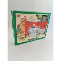 1991 Tom Et Jerry Mb Puzzle 60 Jeux Jeu Vintage Dessins Animés