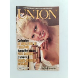 Union Magasine Janvier 1982 Livre Érotique Sexy Revue Vintage