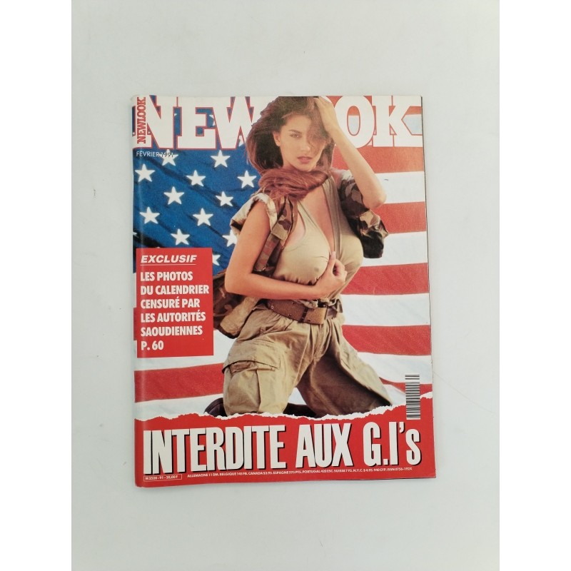 Newlook 1991 Interdits Aux G.I's Magazine Adulte Charme Érotique Sexy Revue Newlook 1991 Interdits Aux G.I's Magazine Adulte Charme Érotique Sexy Revue