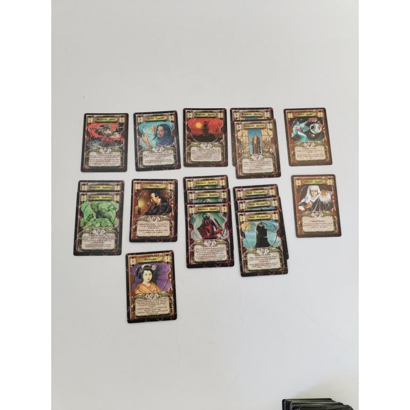 1997 Lot De 17 Cartes Legend Of The Five Rings L5R Jeux Carte Jeu 1997 Lot De 17 Cartes Legend Of The Five Rings L5R Jeux Carte Jeu