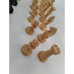 Jeux D'échecs Pièces En Buis Lardy Staunton Chessmen Jeu Echec Échec Chavet