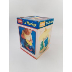 Playskool 1986 Le Manège En Boîte Jouet Enfant Jeu Bébé Animaux Sons Vintage