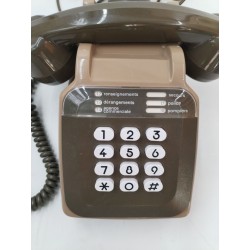 Téléphone Fixe A Touche Propriété De L'état 1987 Poste Bonneville