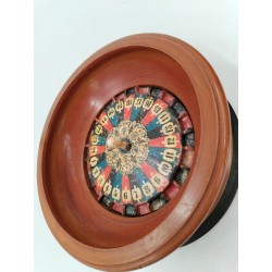 Ancienne Roulette Dite Secrètes Bois Tige Os Jeux Nouveaux Réunis