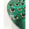 Solitaire En Malachite Pierre Verte Jeux Anciens Jeu De Billes Décoration...