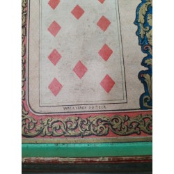 Jeu Du Nain Jaune Ancien Watilliaux Éditeur Jeux De Cartes 1890 Boite Bois
