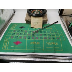 Ancien Jeu De Roulette Made In France Numéro 4 30 Cm Jeux Anciens Casino Tapis