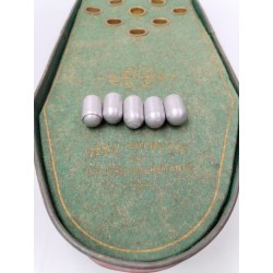 Rare Jeux De Comptoir Ancien Zanzi Culbute Jeu Des Culbultants Piste Métal...