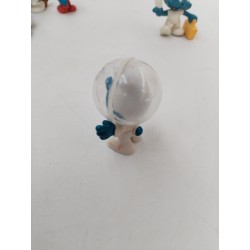 Cosmonaute 1969 Figurine Stroumpfs Peyo Schleich Smurfs Jouet Vintage Jeu