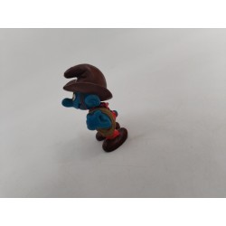 Stroumpfs 1981 Cowboys Figurine Peyo Schleich Smurfs Jouet Vintage Jeu