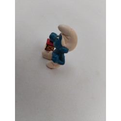 Schtroumpfs Lanterne Figurine Peyo Schleich Smurfs Jouet Jeu Vintage