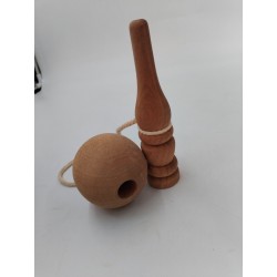 Bilboquet En Bois Jeu Jeux Équilibre Précision Jouet 20 Cms