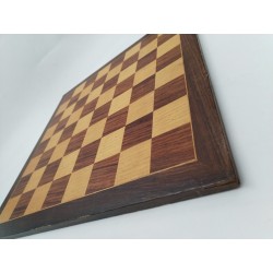 Grand Échiquier Plateau Case 5 Jeux D'échecs Jeu Échec Marqueterie Bois...