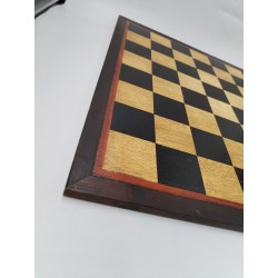 Grand Échiquier Géant Plateau Case 6,3 Jeux D'échecs Jeu Échec Bois Chess Game 